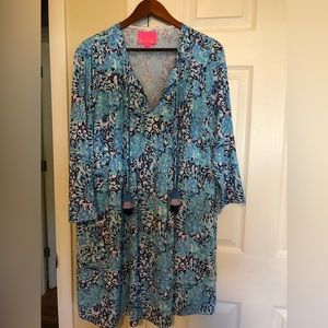 Lilly Pulitzer (blue waves accents) Light Swing